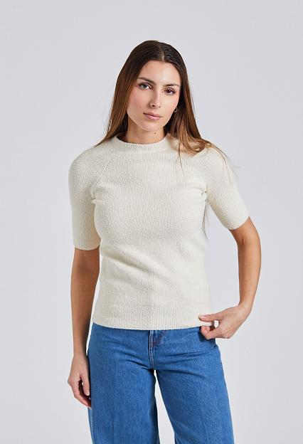 Toteme Raglan-Sleeve Terry Knit White 